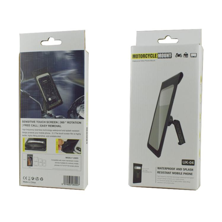 Suporte para Telemóvel Impermeável para Bicicleta com Rotação de 360 Graus, Suporte para Telemóvel para Motociclo, Modelo para Guiador, Modelo para Espelho Retrovisor