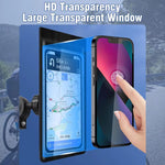 Suporte para Telemóvel Impermeável para Bicicleta com Rotação de 360 Graus, Suporte para Telemóvel para Motociclo, Modelo para Guiador, Modelo para Espelho Retrovisor