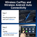 Adaptador Original Carplay com Fio para Sem Fios, Caixa de Conexão para Carro Android, MINI SE X1AIR Preto, MINI SE X2AIR Preto