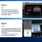 Adaptador Original Carplay com Fio para Sem Fios, Caixa de Conexão para Carro Android, MINI SE X1AIR Preto, MINI SE X2AIR Preto