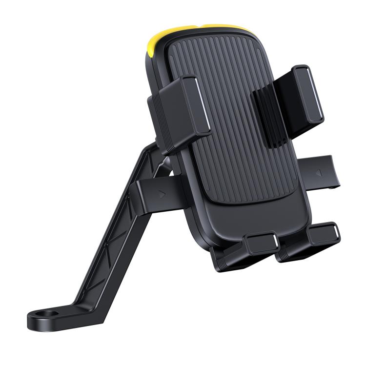 Suporte para Telemóvel para Bicicleta e Motociclo com Correia de Silicone Oculta, Guiador, Espelho Retrovisor