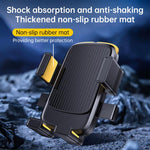 Suporte para Telemóvel para Bicicleta e Motociclo com Correia de Silicone Oculta, Guiador, Espelho Retrovisor