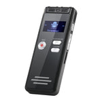 Gravador de Entrevistas SK6 com Ecrã LED de 0,8 polegadas, MP3 Recarregável por USB, Sem Memória, 32GB
