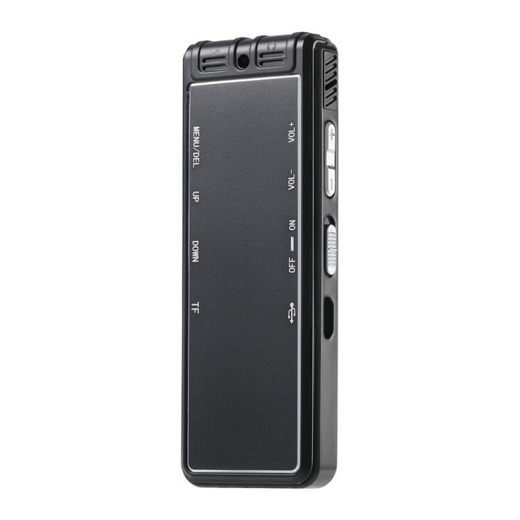 Gravador de Entrevistas SK6 com Ecrã LED de 0,8 polegadas, MP3 Recarregável por USB, Sem Memória, 32GB