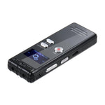 Gravador de Entrevistas SK6 com Ecrã LED de 0,8 polegadas, MP3 Recarregável por USB, Sem Memória, 32GB