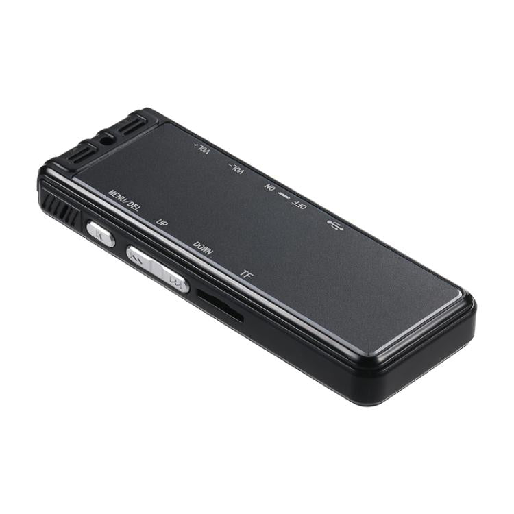 Gravador de Entrevistas SK6 com Ecrã LED de 0,8 polegadas, MP3 Recarregável por USB, Sem Memória, 32GB