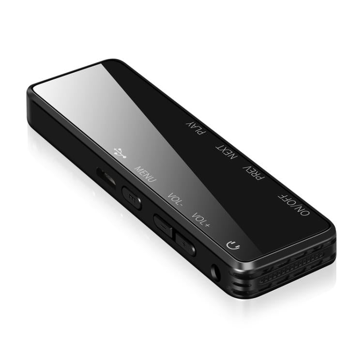 Mini Gravador de Entrevistas com Ecrã LCD de 0,9 polegadas, MP3 com Carregamento USB, 8GB, 16GB, 32GB, 64GB