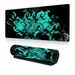 Tapete de Rato Grande Abstrato para Gaming e Escritório, 300x600x2mm, 300x700x2mm, 300x800x2mm, 400x900x2mm
