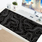 Tapete de Rato Grande Abstrato para Gaming e Escritório, 300x600x2mm, 300x700x2mm, 300x800x2mm, 400x900x2mm