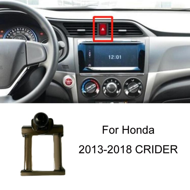 For Honda Left-hand Drive Car-Mounted Mobile Phone Navigation Holder Base, 04-07 Odyssey, 04-07 7th Generation Accord, 06-09 Civic, 07-11 CRV, 08-13 8th Generation Accord/11-12 Crosstour Center Console Knob, 08-13 8th Generation Accord/11-12 Crosstour ...