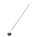 Escova para aquário com cabo longo para limpeza e remoção de algas, escova para parede interior de aquário, 95cm, 125cm, 157cm