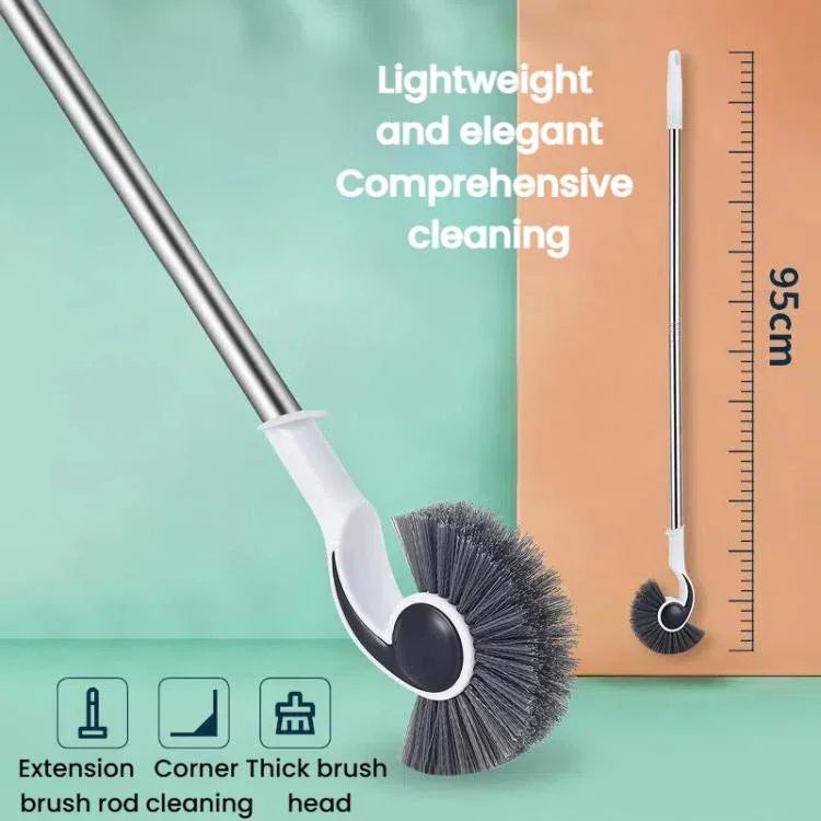 Escova para aquário com cabo longo para limpeza e remoção de algas, escova para parede interior de aquário, 95cm, 125cm, 157cm