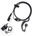 Auricular durável intra-auricular para intercomunicador walkie talkie BAOFENG