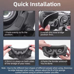 Para DJI Avata Goggles 2 BRDRC Protetor de Óculos de Voo, Para DJI Avata Goggles 2