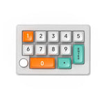 MKESPN W908 Teclado Mecânico Gaming RGB Retroiluminado, Hot-Swappable, Definição de Macros, Sem Fios Tri-Mode