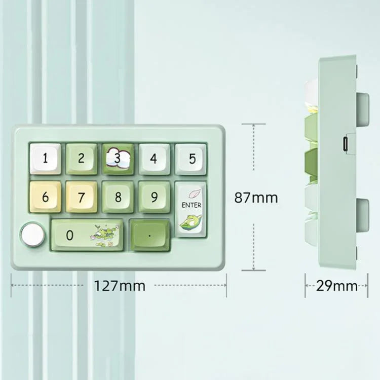 MKESPN W908 Teclado Mecânico Gaming RGB Retroiluminado, Hot-Swappable, Definição de Macros, Sem Fios Tri-Mode