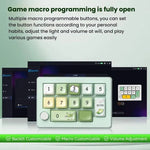 MKESPN W908 Teclado Mecânico Gaming RGB Retroiluminado, Hot-Swappable, Definição de Macros, Sem Fios Tri-Mode