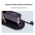 Suporte Vertical de Secretária para Alisador Dyson Airstrait HT01 com Compartimento de Armazenamento para Carregador