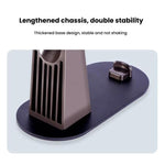 Suporte Vertical de Secretária para Alisador Dyson Airstrait HT01 com Compartimento de Armazenamento para Carregador