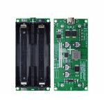 Módulo de carregamento boost de bateria de lítio UPS18650 de alta potência 15W 3A, 5V, 9V, 12V