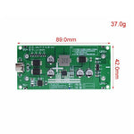 Módulo de carregamento boost de bateria de lítio UPS18650 de alta potência 15W 3A, 5V, 9V, 12V