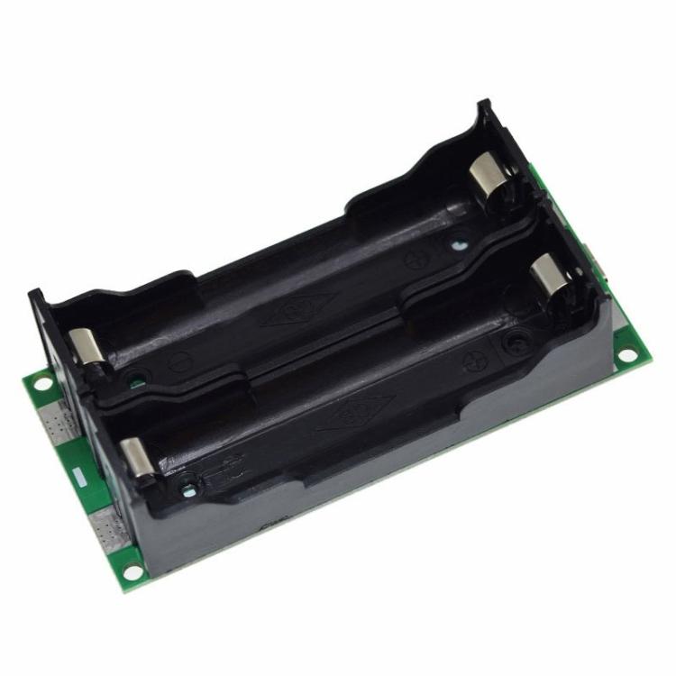 Módulo de carregamento boost de bateria de lítio UPS18650 de alta potência 15W 3A, 5V, 9V, 12V