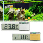 Termómetro digital sem fios para aquário LK-50, LCD externo transparente, medidor electrónico de temperatura da água