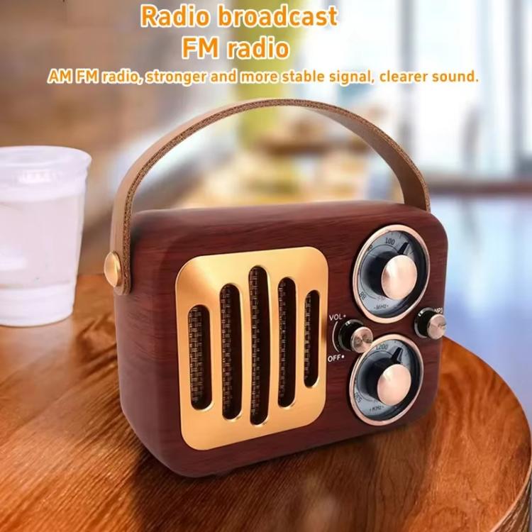 Rádio Retro Multifuncional Coluna Bluetooth Áudio Portátil Decoração, Padrão de Ondas, Risca Horizontal, Superfície Têxtil, Grelha Vertical