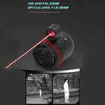 Monóculo de Visão Noturna Exterior 350m 1-10X Dispositivo de Visão Noturna Telescópio HD 1080P