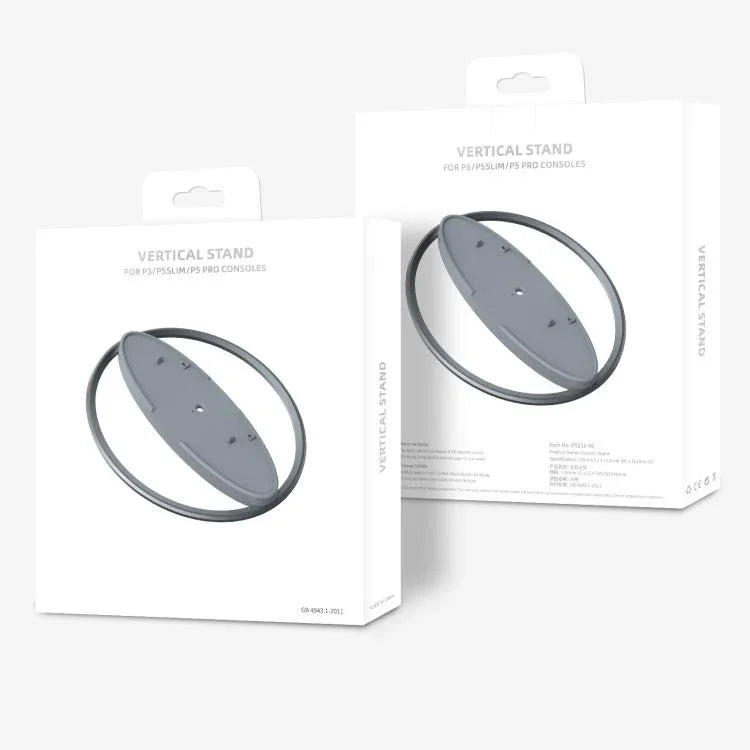Base Vertical de Secretária Antiderrapante para Consola de Jogo PS5 / PS5 Slim / PS5 Pro