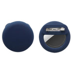 Para AirTag 2ª Geração / AirTag 1ª Geração Capa Redonda de Silicone para Rastreadores com Alfinetes de Segurança Ocultos em Roupas e Sapatos