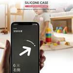Para AirTag 2ª Geração / AirTag 1ª Geração Capa Redonda de Silicone para Rastreadores com Alfinetes de Segurança Ocultos em Roupas e Sapatos