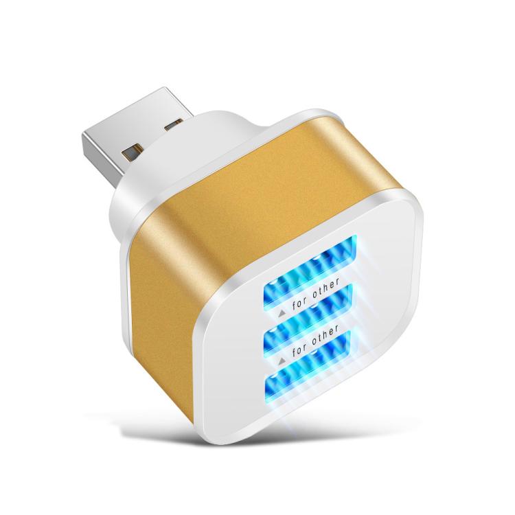 Hub USB 2.0 Expansor de 3 Portas