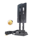 Antena Externa para Router 5G 42dbi Cobertura WiFi de Longo Alcance para Exterior, SMA Macho Preto, TS9 Preto, SMA Macho Branco, TS9 Branco