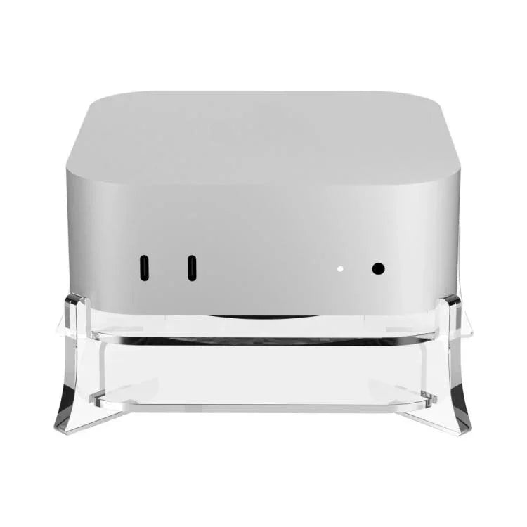 Suporte de Armazenamento Acrílico para Secretária para MAC Mini M4, Para MAC Mini M4