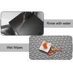 Grande Tapete Protetor de Silicone para Fogão, Almofada para Bancada de Cozinha, Drenagem de Louça e Prevenção de Manchas, 71 x 50 x 0,3cm
