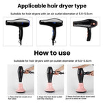 Difusor para Secador de Cabelo, Tampa para Secador de Cabelo de Salão, Modelador, Capuz de Vento Grande