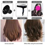 Difusor para Secador de Cabelo, Tampa para Secador de Cabelo de Salão, Modelador, Capuz de Vento Grande