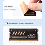 2pcs /Pack Radiador de Dissipação de Calor em Grafeno de Cobre Puro JEYI para Memória de Portátil DDR5 DDR4 DDR3