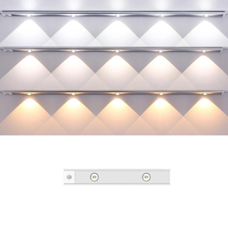 Barra de Luz com Sensor de Movimento Recárregavel para Armário e Roupeiro com Controlo Remoto, 20cm, 30cm, 40cm, 60cm, 80cm