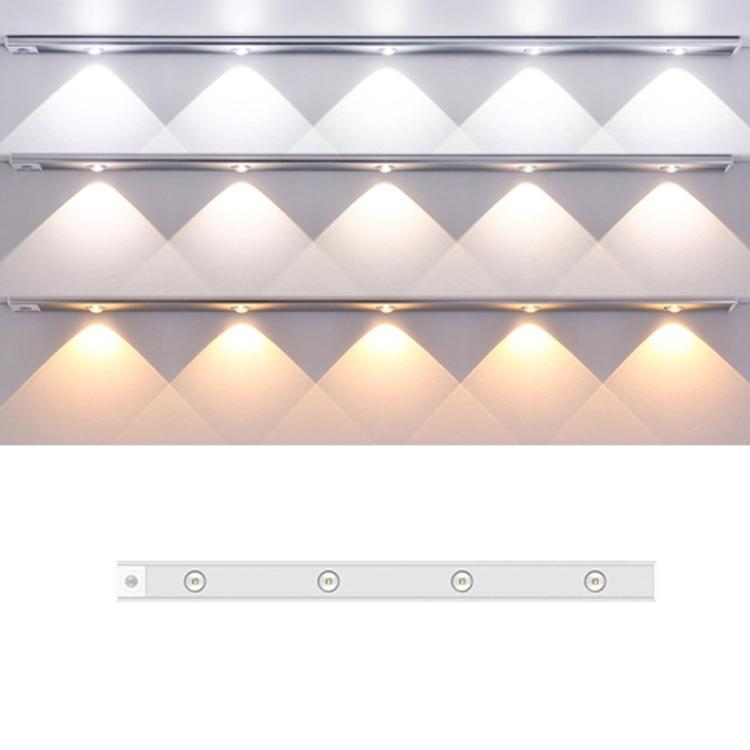 Barra de Luz com Sensor de Movimento Recárregavel para Armário e Roupeiro com Controlo Remoto, 20cm, 30cm, 40cm, 60cm, 80cm