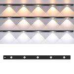 Barra de Luz com Sensor de Movimento Recárregavel para Armário e Roupeiro com Controlo Remoto, 20cm, 30cm, 40cm, 60cm, 80cm