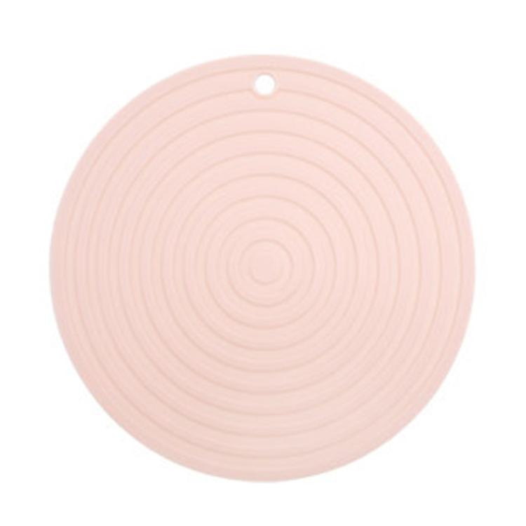 Tapete Redondo de Silicone Grau Alimentar para Isolamento Térmico, Proteção Contra Queimaduras e Antiderrapante para Cozinha