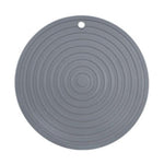Tapete Redondo de Silicone Grau Alimentar para Isolamento Térmico, Proteção Contra Queimaduras e Antiderrapante para Cozinha
