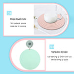Tapete Redondo de Silicone Grau Alimentar para Isolamento Térmico, Proteção Contra Queimaduras e Antiderrapante para Cozinha