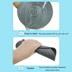 Tapete Redondo de Silicone Grau Alimentar para Isolamento Térmico, Proteção Contra Queimaduras e Antiderrapante para Cozinha