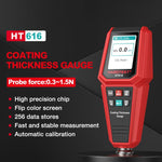 Testador de pintura automóvel HABOTEST HT616, medidor de espessura de revestimento de tinta, HT616