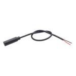 Cabo Mono 2 Pinos AUX Cabo de Cabeça Única para Altifalante Cabo de Alimentação de Áudio, Comprimento: 25cm, Macho 2.5mm, Fêmea 2.5mm, Macho 3.5mm, Fêmea 3.5mm
