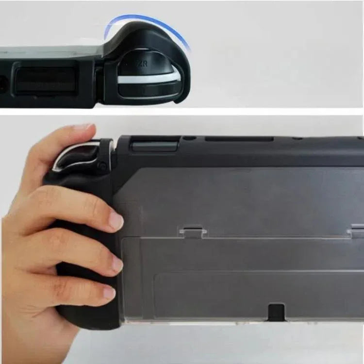 Capa Protetora 2 em 1 TPU Para Nintendo Switch OLED / Joy-Con Suporte