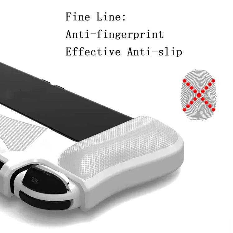 Capa Protetora TPU Integrada Para Consola Switch OLED Com 2 Slots Para Cartões de Jogo